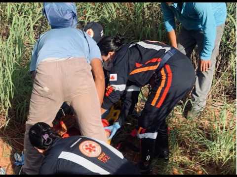 Motociclista sofre acidente na estrada Cônego Marinho