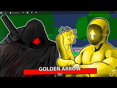 GOLDEN ARROW vs RED ARROW - Roblox The Strongest Battlegrounds