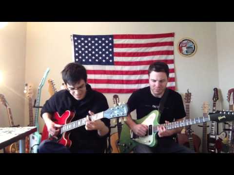 Thumbnail for Santana Evil Ways Jam on vintage Gibson ES-335 and Firebird by Cher