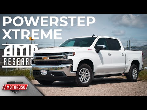 Powered Drop Steps for the Silverado 1500 (19-21) and 2500 (20+) | AMP Research Powerstep Xtreme
