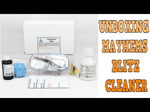 Unboxing Mayhems Blitz Cleaner