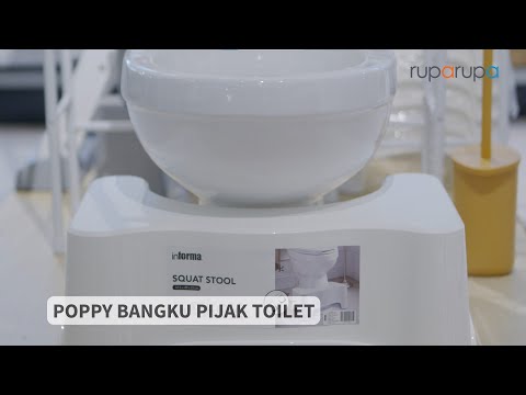 Gambar Informa Poppy Bangku Pijak Toilet - Putih