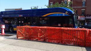 MTA New Flyer XN40 On the B61 Bus Route