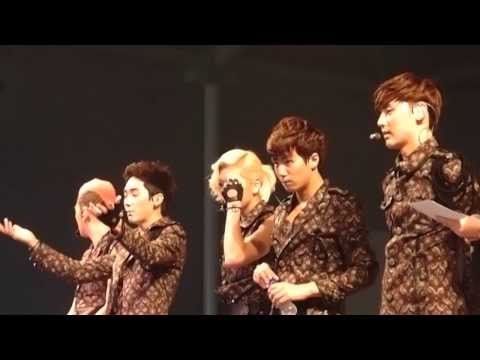[FANCAM] 131026 NU'EST talking @ Vizit Korea Festival