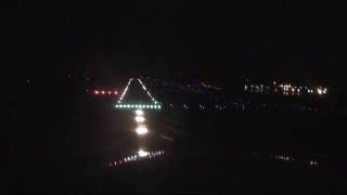 preview picture of video 'Night landings at Chesterfield County Airport (KFCI'