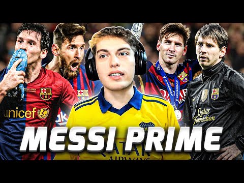 EL PRIME DE MESSI - SKILLS, JUGADAS Y GOLES
