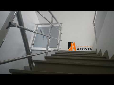 Barandillas de acero inox en domicilio