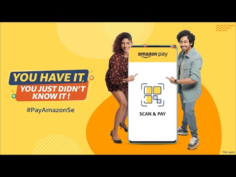 Scan and pay on Amazon | You have it, you just didn't know it