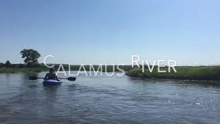 preview picture of video 'Calamus River, kayak trip through Nebraska Sandhills | Burwell NE | Gracie Creek Cabin'