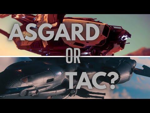 Comparing daily drivers: The Anvil Asgard Vs The Starlancer Tac