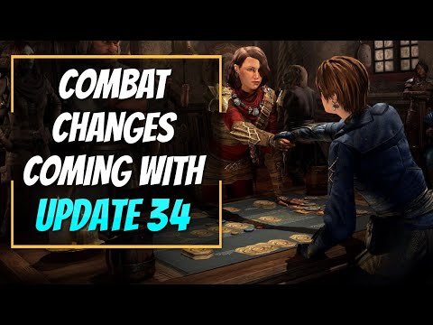 🤯COMBAT CHANGES COMING WITH UPDATE 34 | Elder Scrolls Online