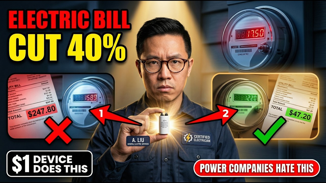 This $1 Device Cuts Your Electric Bill 40% Overnight — Why Did Power Companies Call It Illegal?
