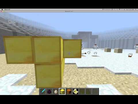 Mob Batlle's Mutant Enderman vs Mutant Snow Golems