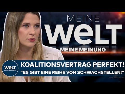 Video Thumbnail: DEUTSCHLAND: Koalitionsvertrag perfekt! "Es gibt eine Reihe von Schwachstellen!" - Kaja Klapsa