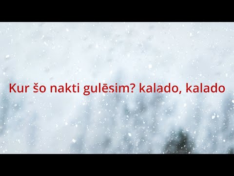 Kur šo nakti gu​lē​sim - Au​ļ​i feat. Asnate Ranc​ā​ne