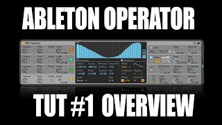 Video thumbnail for Ableton Operator Overview by Seed To Stage