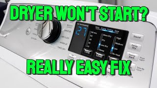 Fix a GE Dryer That Won