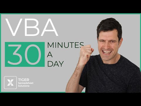 (22/30) Excel VBA Absolute Beginner Course (30 For 30)