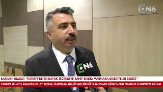 Başkan Yılmaz: "Türkiye’de en büyük tecrübeye sahip birlik: Marmara Belediyeler 