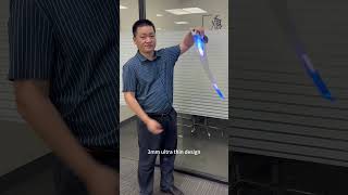 Hottest flexible LED transparent film screen in 2023 #flexibledisplay #ledtransparentscreen