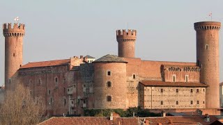 preview picture of video 'Castle of Ivrea, Ivrea, Piedmont, Italy, Europe'