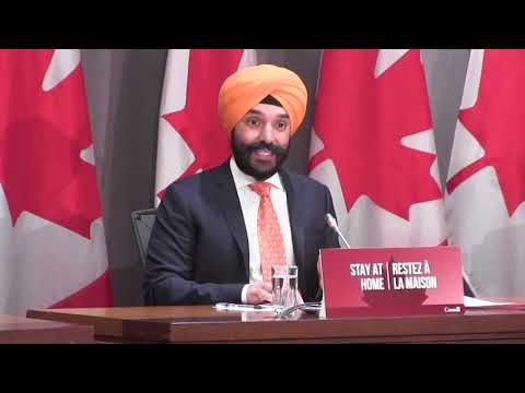 Industry Minister Navdeep Bains lays out R&amp;D plan to fight COVID 19