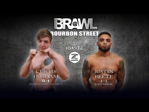 Ignite Brawl at Bourbon 3 Curtis Ingham vs Justin Peete