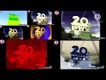 7 20th Century Fox Home Entertainment Logos A K A 7 Parison