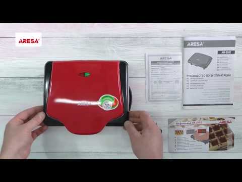 Миниатюра изображения товара Вафельница Aresa AR-2801