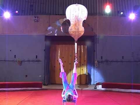 ANTIPOD GAYEVA training foot juggler( DOUBLE BASS)  Gayeva
