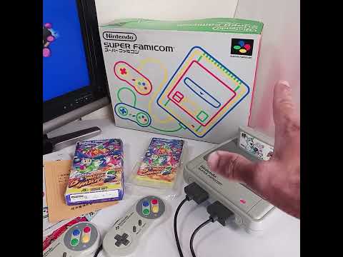 Nintendo Super Famicom + Super Bomberman 3 !!!