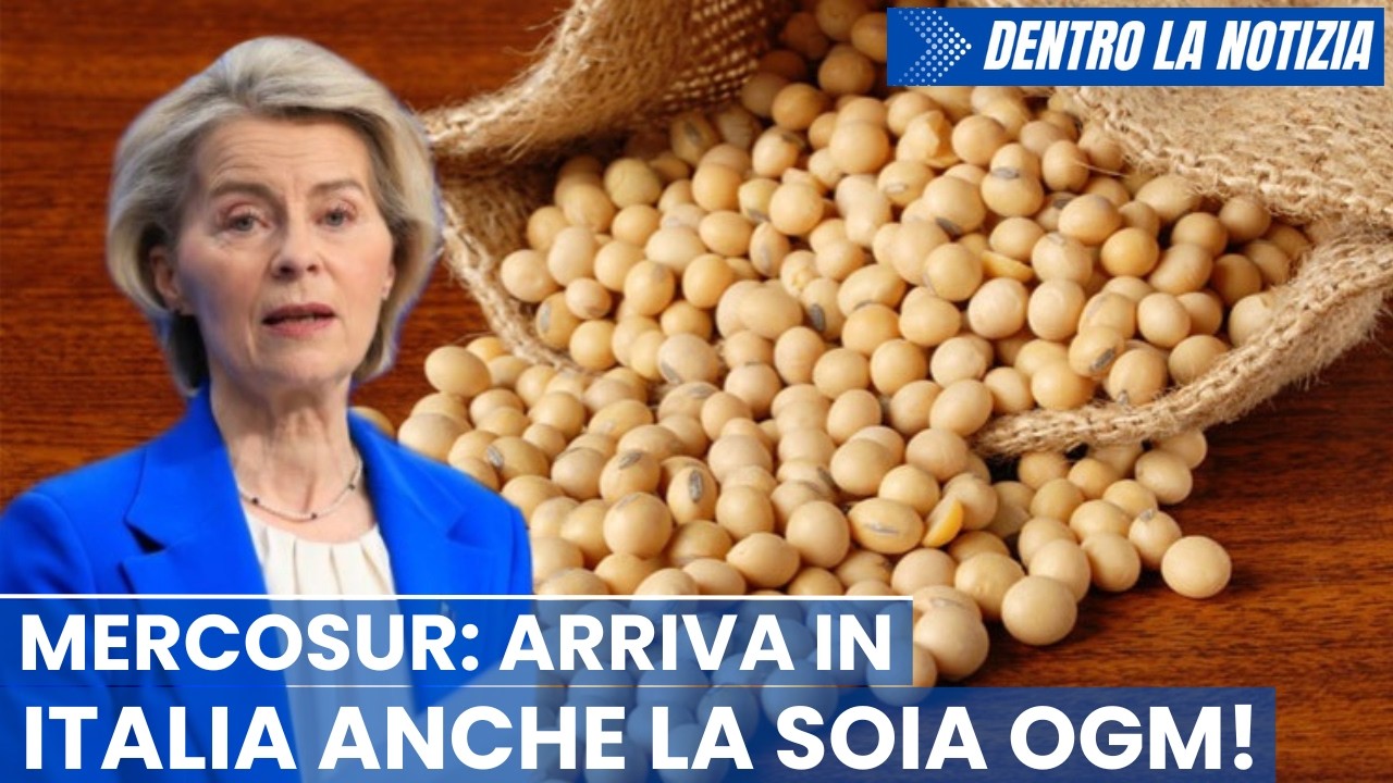 Mercosur, grazie a von der Leyen arriva in Italia anche la soia OGM!