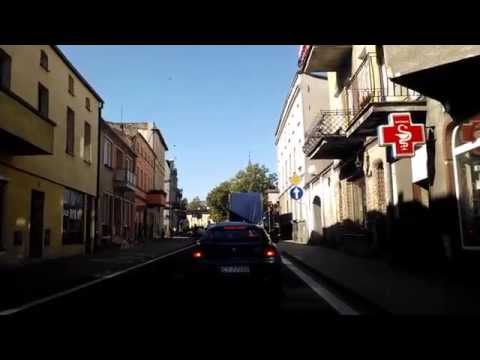 Kowalewo z okna samochodu