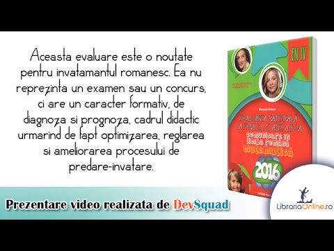 Evaluarea nationala 2016, la finalul clase a IV a Comunicare in limba romana si matematica EN IV