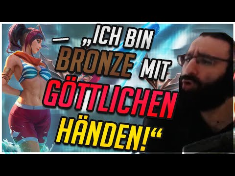 With DIVINE HANDS on the HARDSTOMP in PISSLOW?! Bronze Top Coaching [League of Legends German]