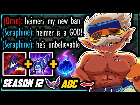 Heimerdinger brings new meaning to the word "BUFFED"....