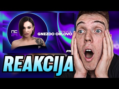 CHODA REAKCIJA na Breskvica - Gnezdo orlovo | Pesma za Evroviziju 2024.