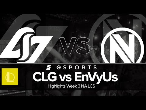 Highlights: CLG vs NV (NA LCS Summer W3D3 Full Series)