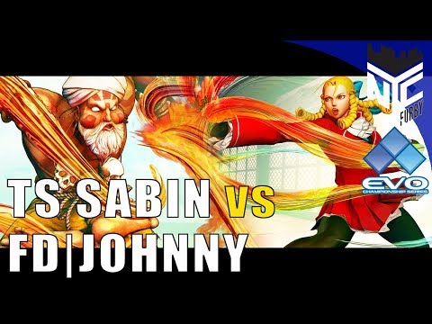 [ Street Fighter 5 ] EVO 2018 - TS Sabin vs FD Johnny [1080p/60fps]