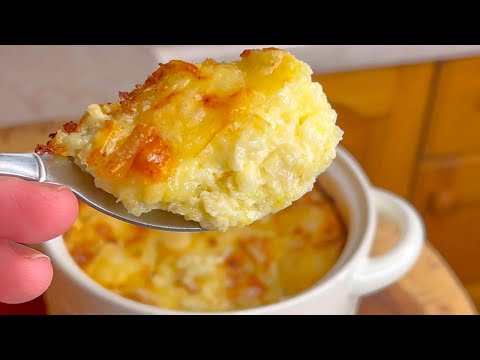 Gratin de chou-fleur Rapide : 3 ingrédients et Sans Béchamel 🤯