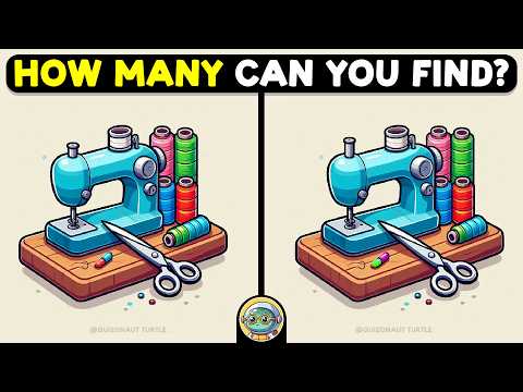 🐢🧩 Spot 3 Differences | Test Your Sharp Eyes 🧩🐢 | Quizonaut Turtle