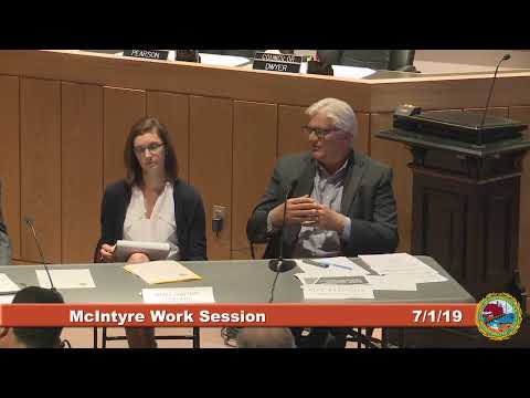 McIntyre Work Session 7.1.19