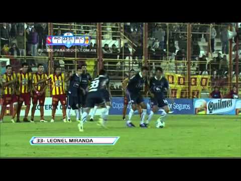 Gol de Miranda. Independiente 1 - Boca Unidos 1. 16avos. de final. Copa Argentina. Fútbol Para Todos