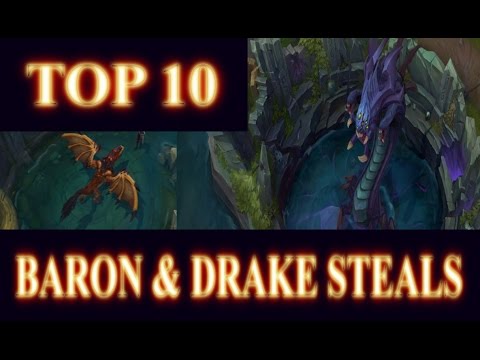 Ram´s TOP 10 Baron & Drake Steals Montage | League of Legends Montage by DPoR LP