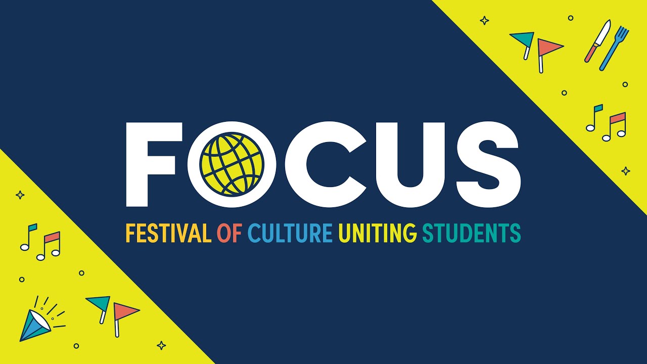 Opening video still: FOCUS: Festival of Cultures Uniting Students Event.