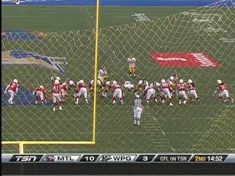 CFL Montreal 39, Winnipeg 12 - August 15, 2009