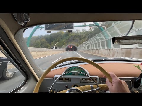 Volga GAZ 21 Diesel POV drive/ 4K