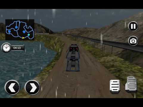 Police Vehicles in Transport Trailer Truck - Off Road Police Truck Transport - E04, Android GamePlay