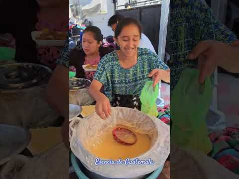 El rico Sack'ik que venden en el mercado de Santa Ana #sancristobalverapaz #altaverapaz #guatemala