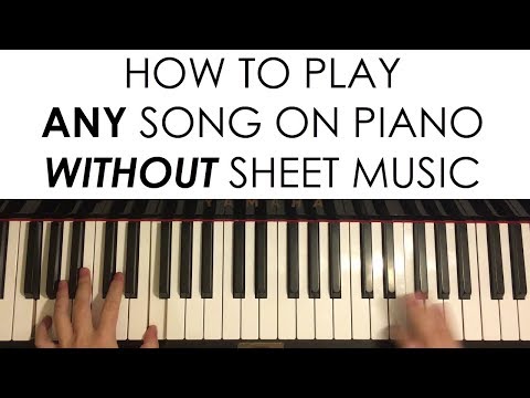 How to Play ANY Song on Piano WITHOUT Sheet Music (Part 1) Video